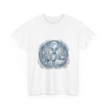 deer lantern woodland t‑shirt design