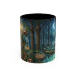 Enchanted Forest Coffee Mug — Moonlit Woodland Fantasy 11oz