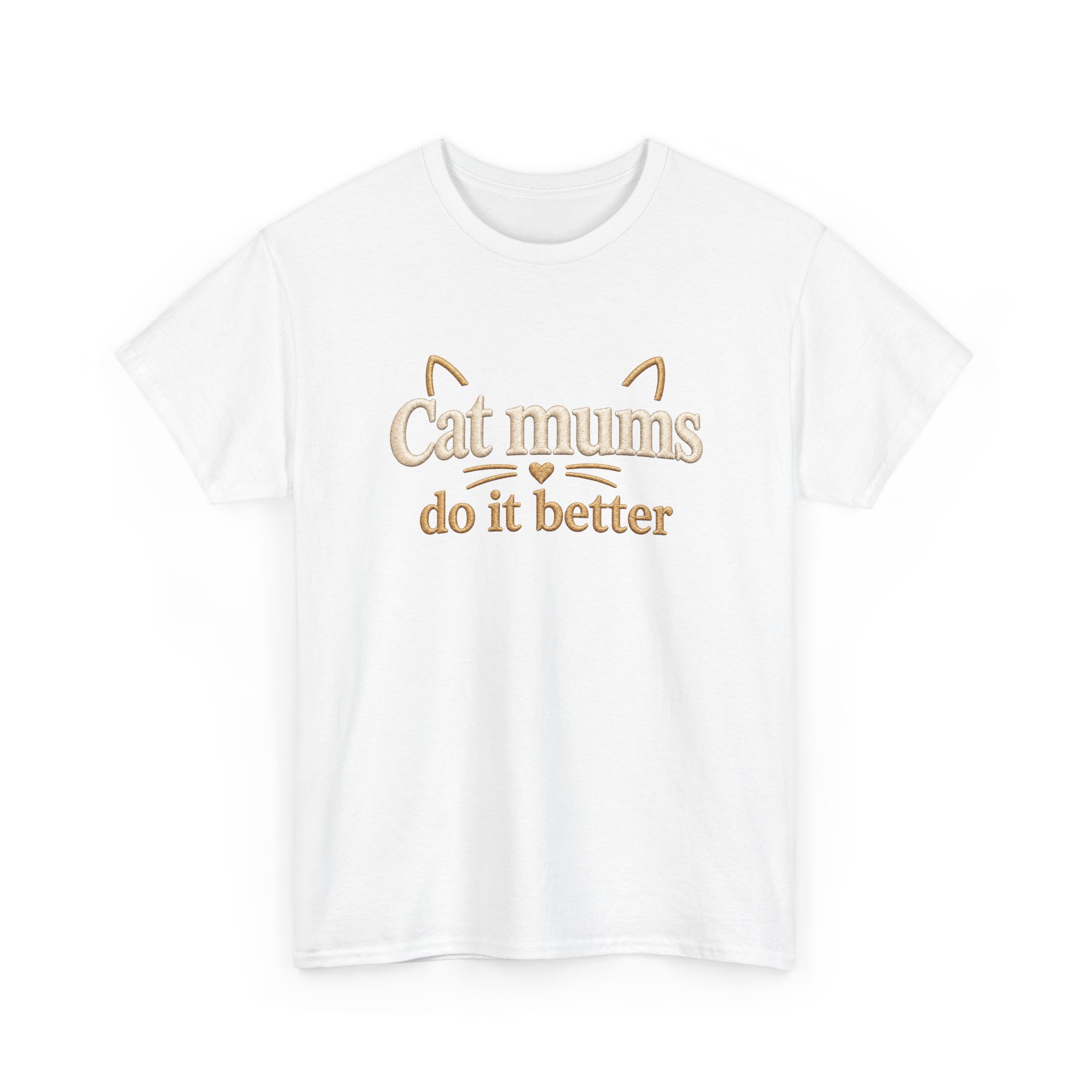 cat mums do it better t‑shirt design