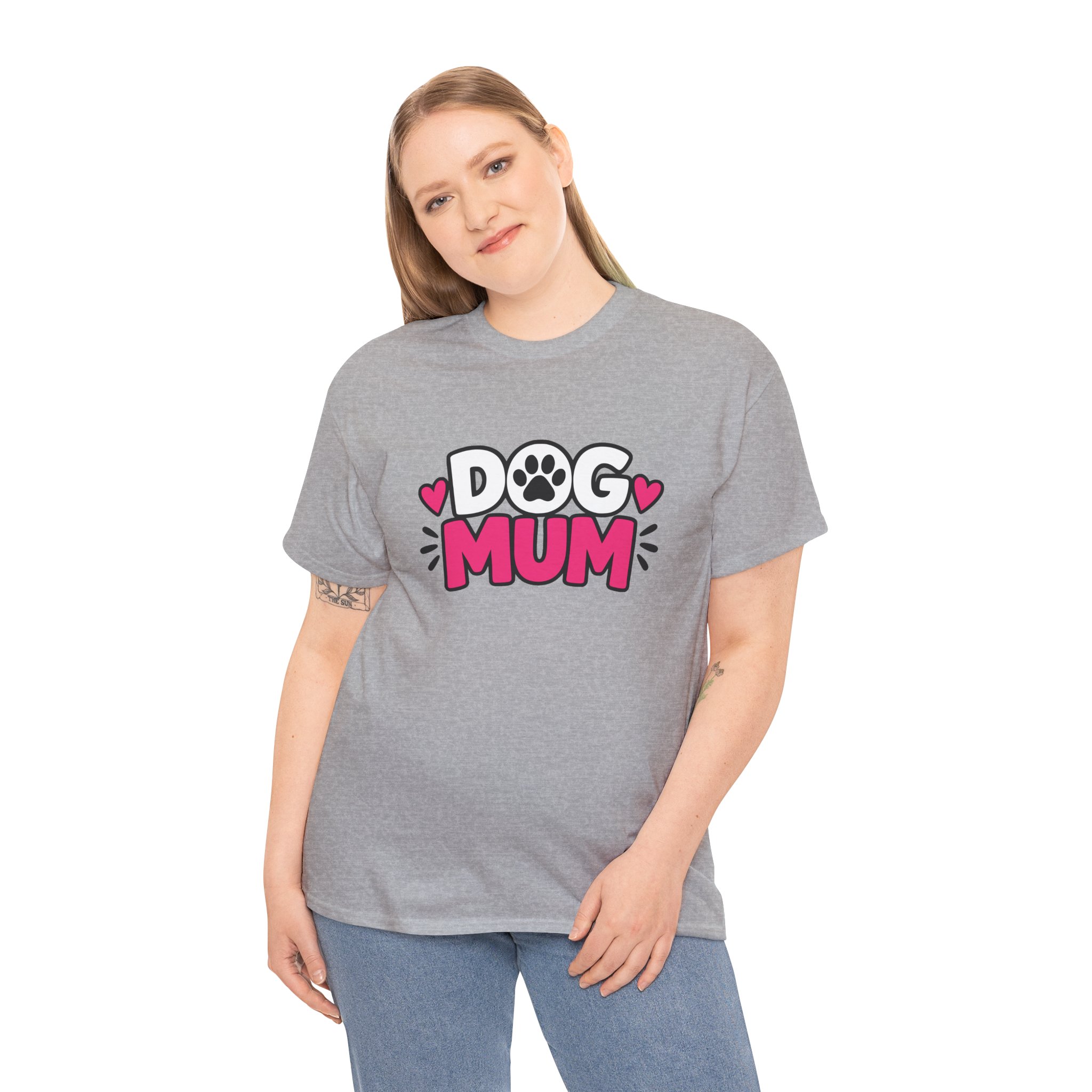 cute paw print dog lover graphic tee