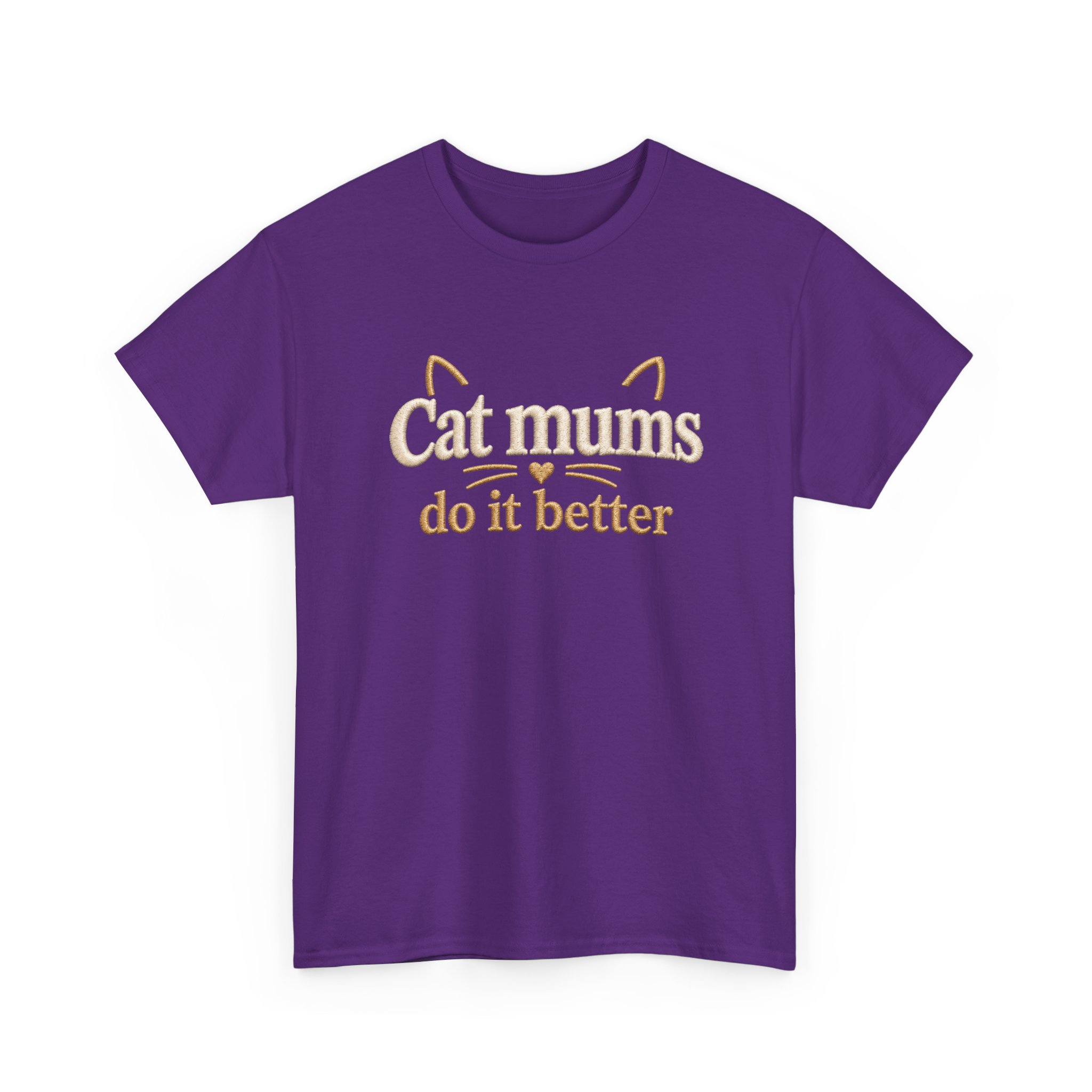 cat mums do it better t‑shirt design