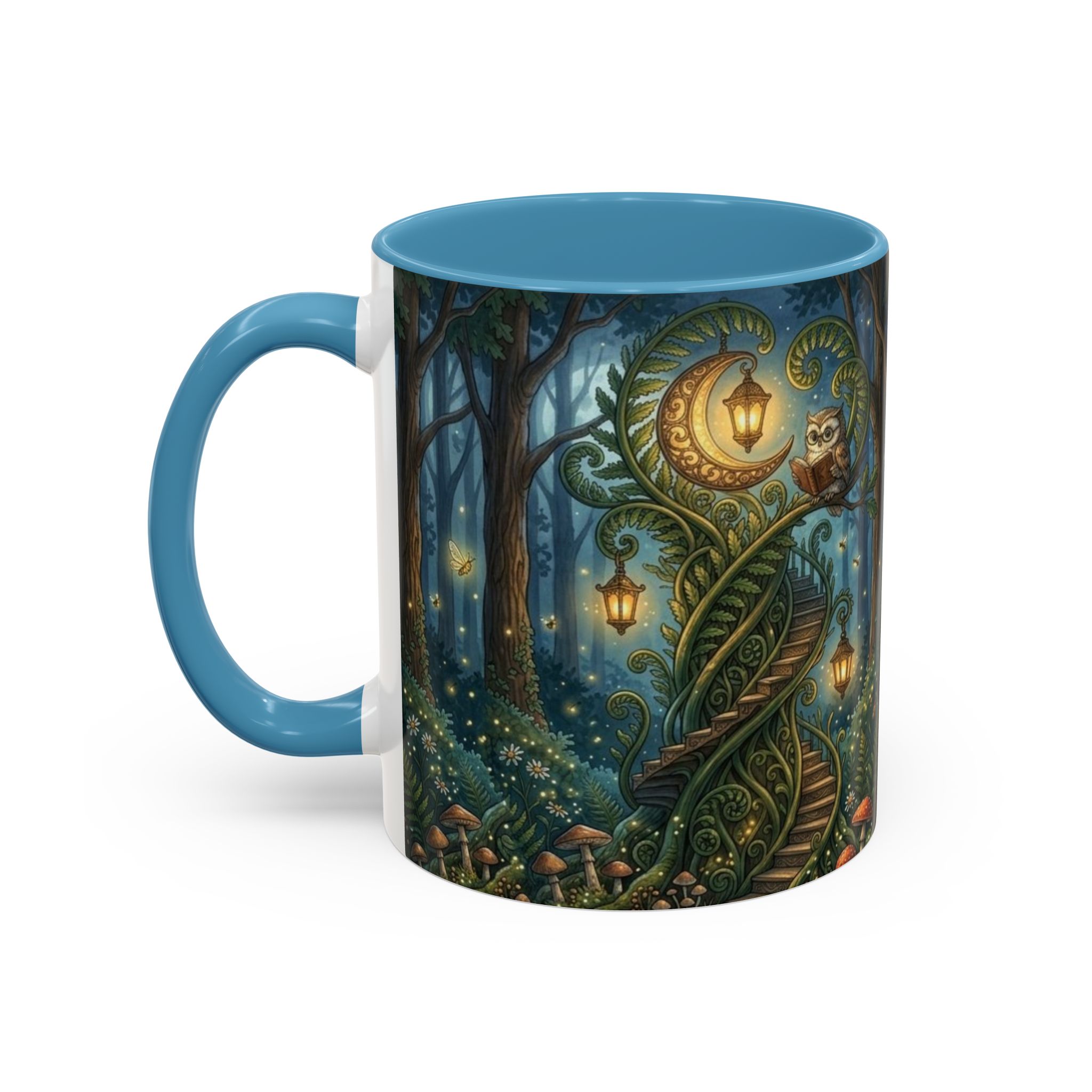 Enchanted Forest Coffee Mug — Moonlit Woodland Fantasy 11oz - Image 19
