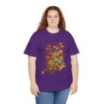 fox autumn forest nature t‑shirt design