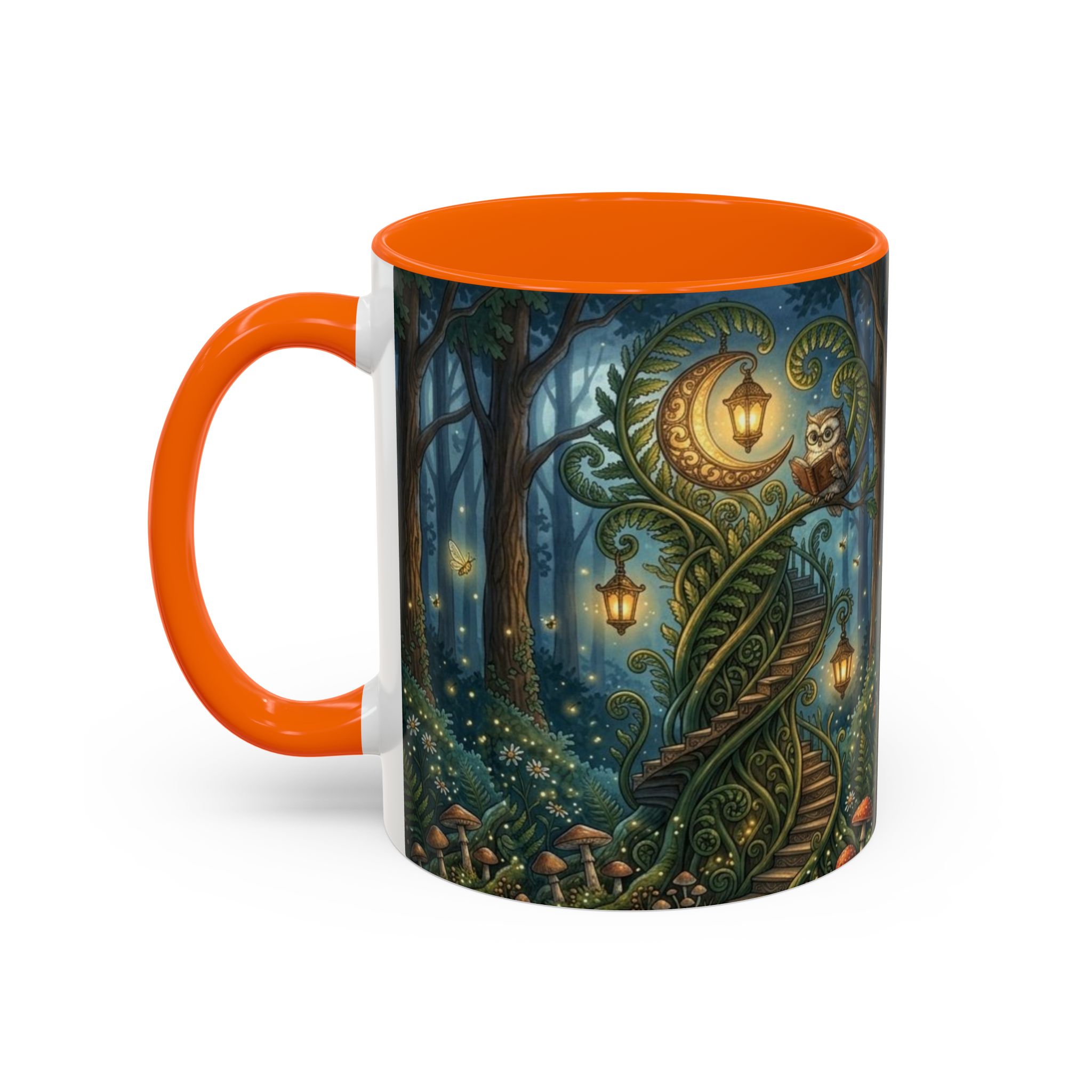 Enchanted Forest Coffee Mug — Moonlit Woodland Fantasy 11oz - Image 23