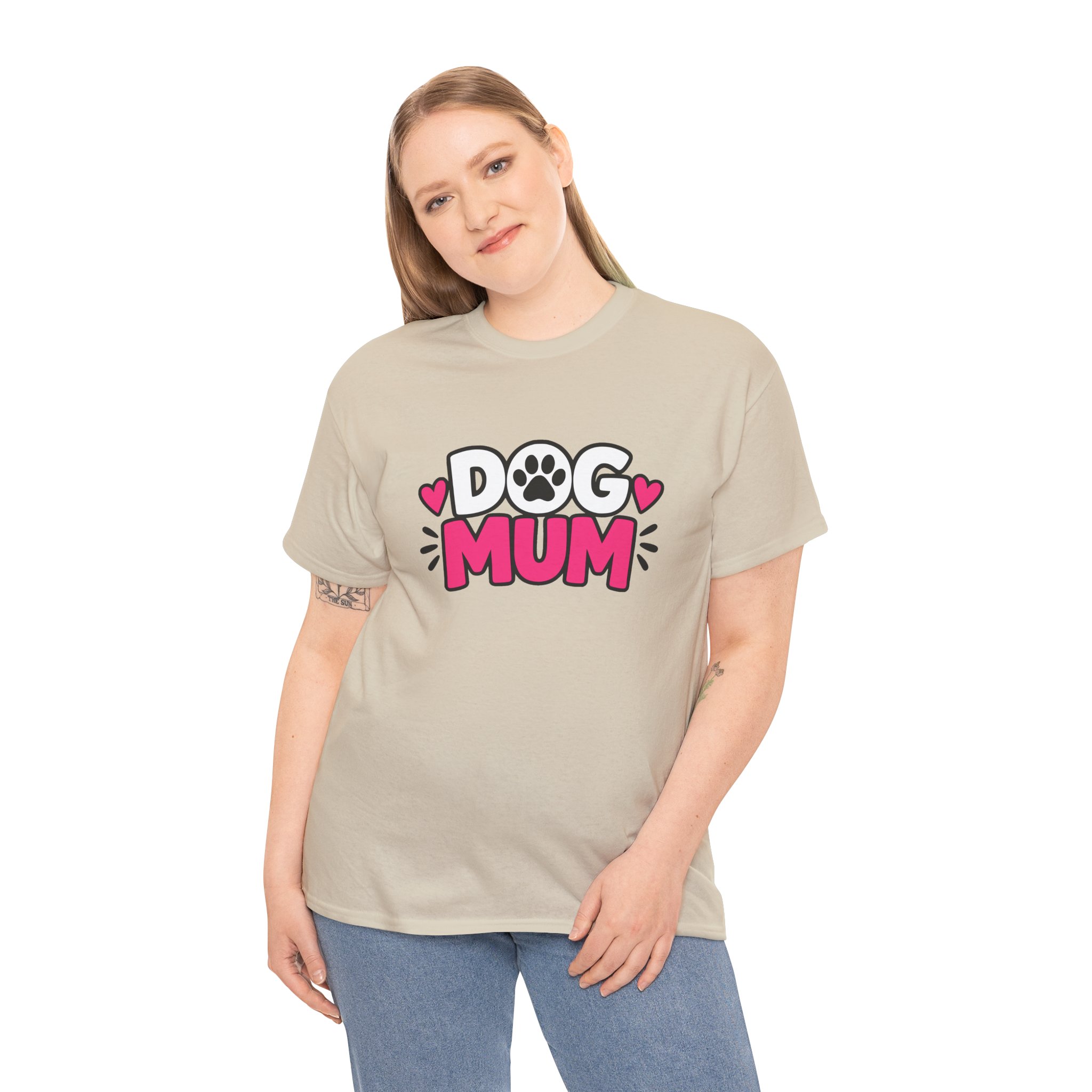 cute paw print dog lover graphic tee