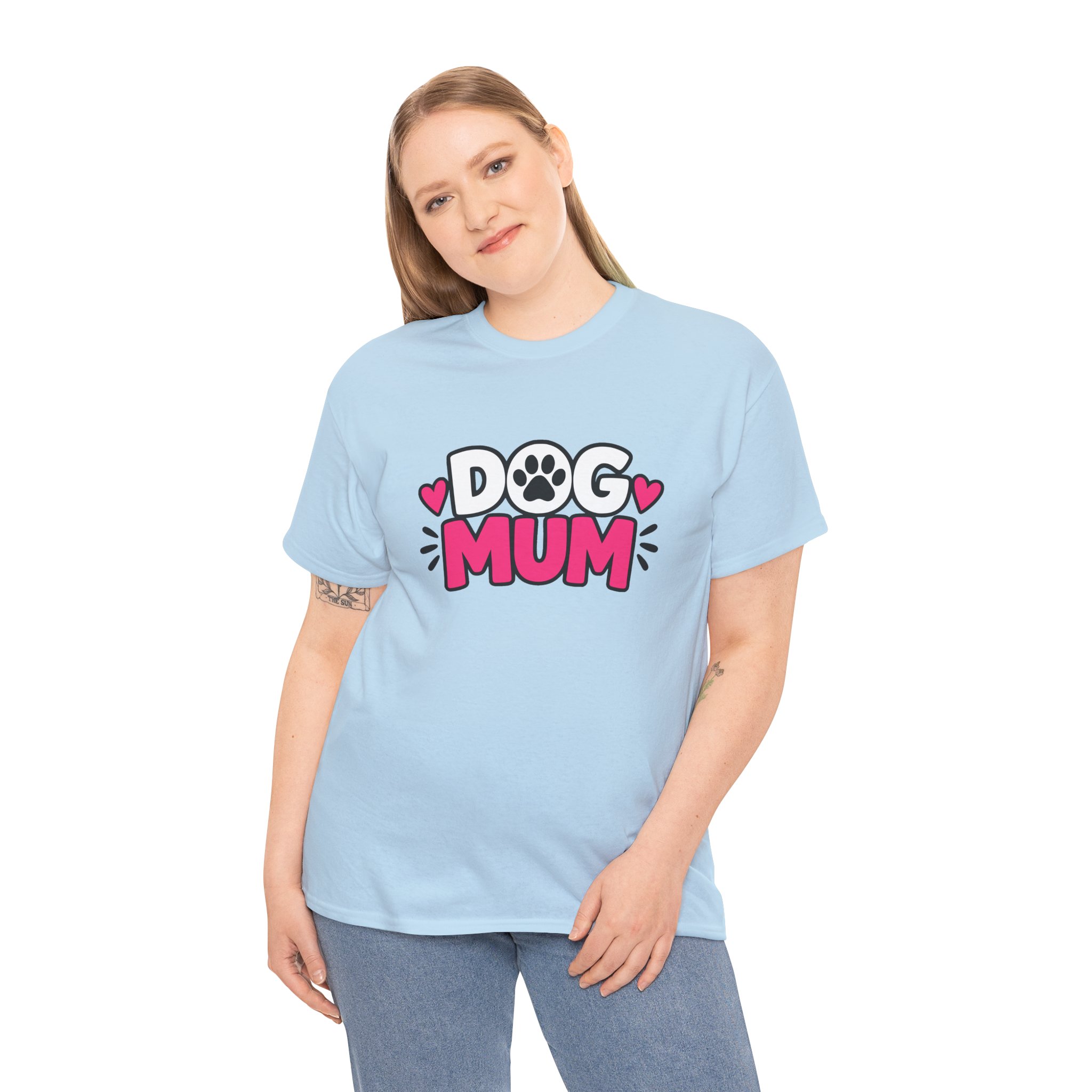 cute paw print dog lover graphic tee