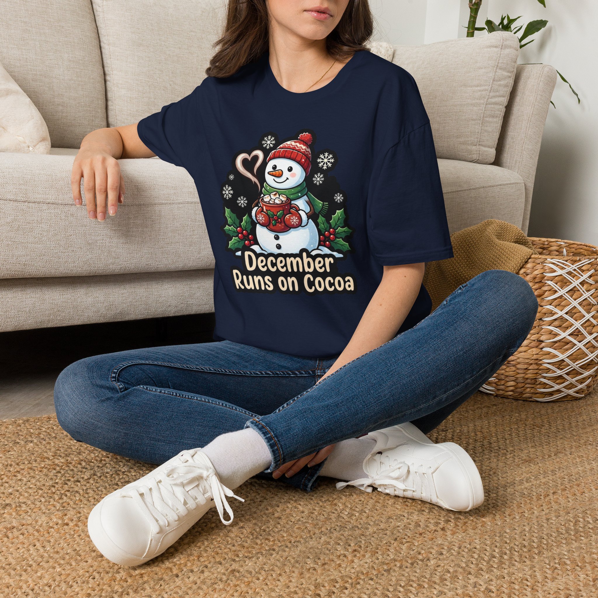 Christmas Snowman T‑Shirt