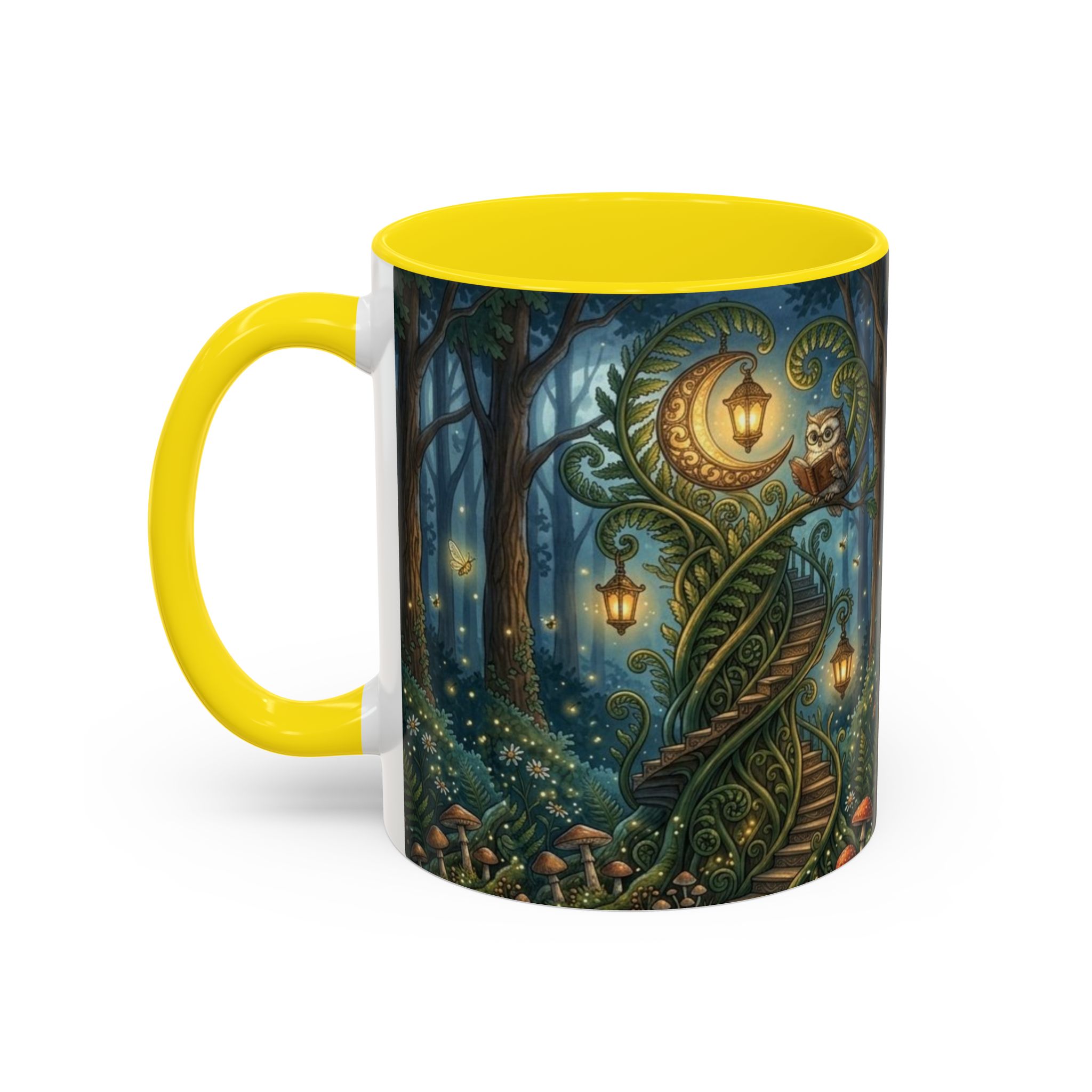 Enchanted Forest Coffee Mug — Moonlit Woodland Fantasy 11oz - Image 31